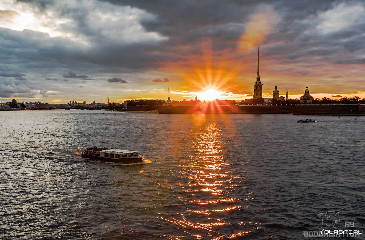 Закат солнца в петербурге. Река НИВАВ Санкт-Петербурге Нива.