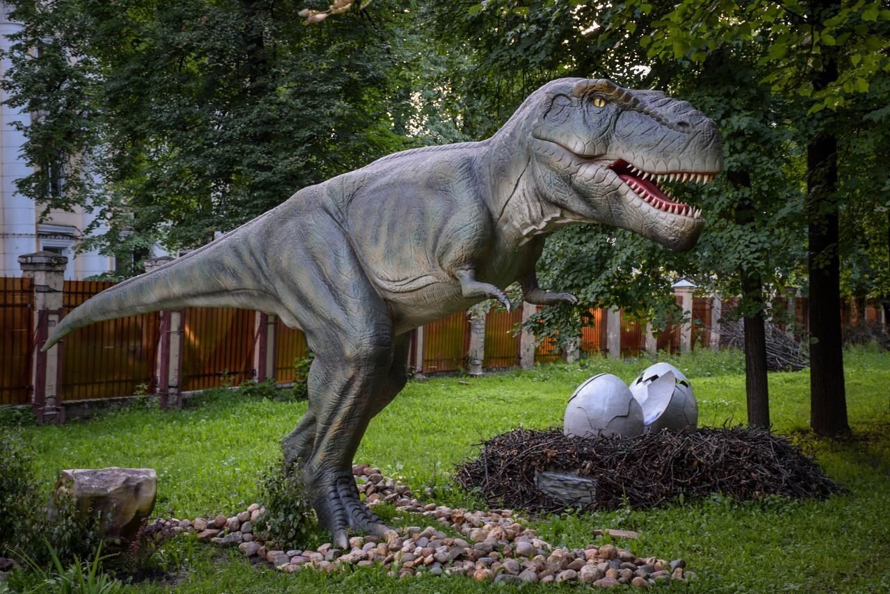 Парк динозавров в Алуште.