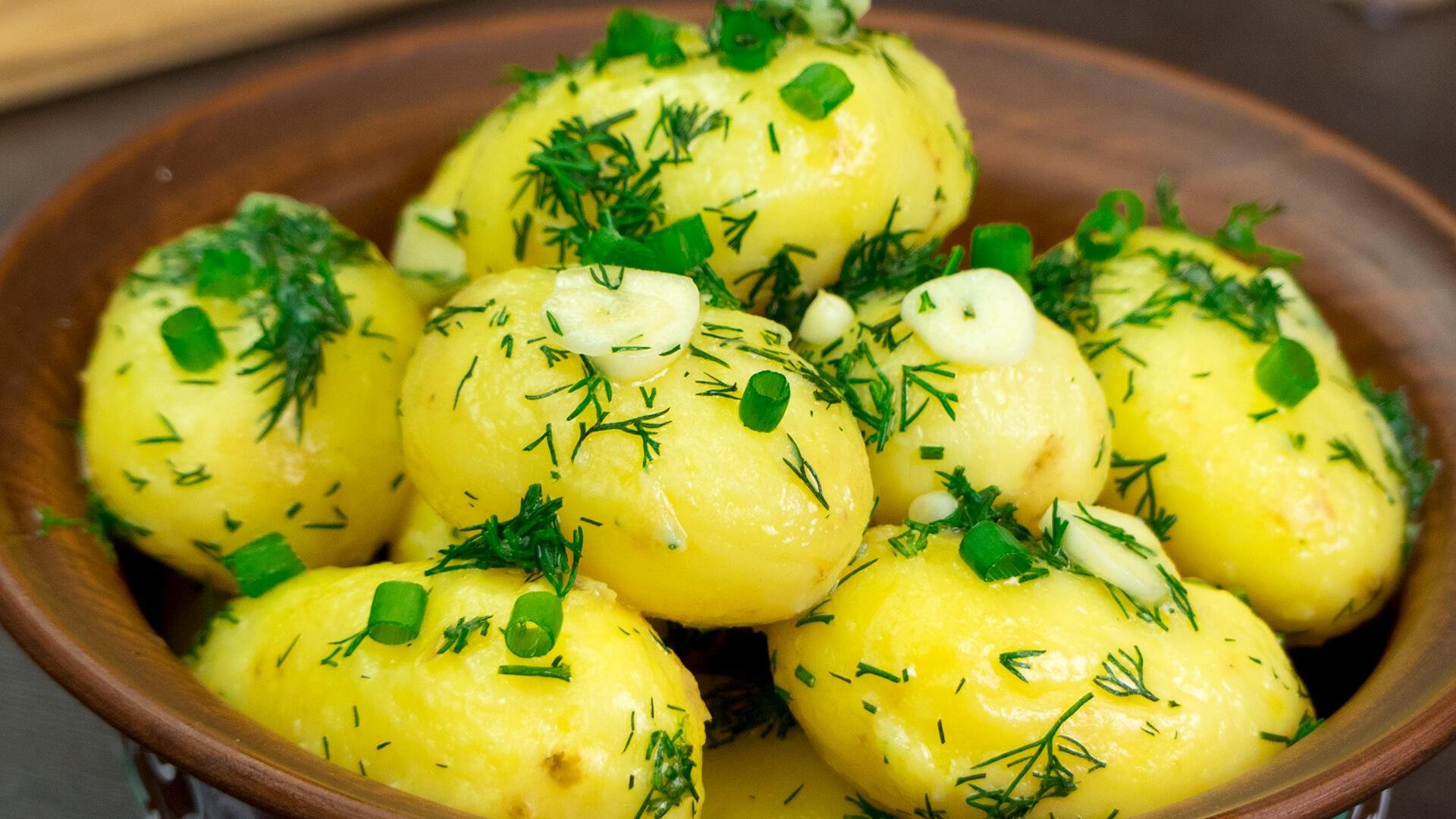 Катопля. Вареная картошка. Картофель отварной с зеленью. Отварная картошка с укропом. Картошка с зеленью и маслом.