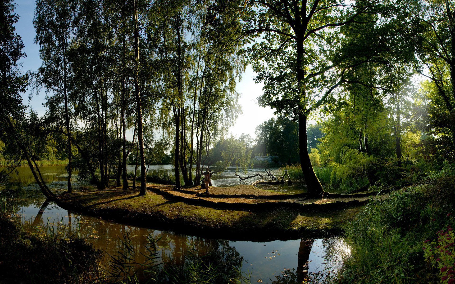 „Пруд в парке" в. д. Поленова. Лес пруд Пересвет. Пейзаж с прудом. Пруд в лесу. Сады реки озера