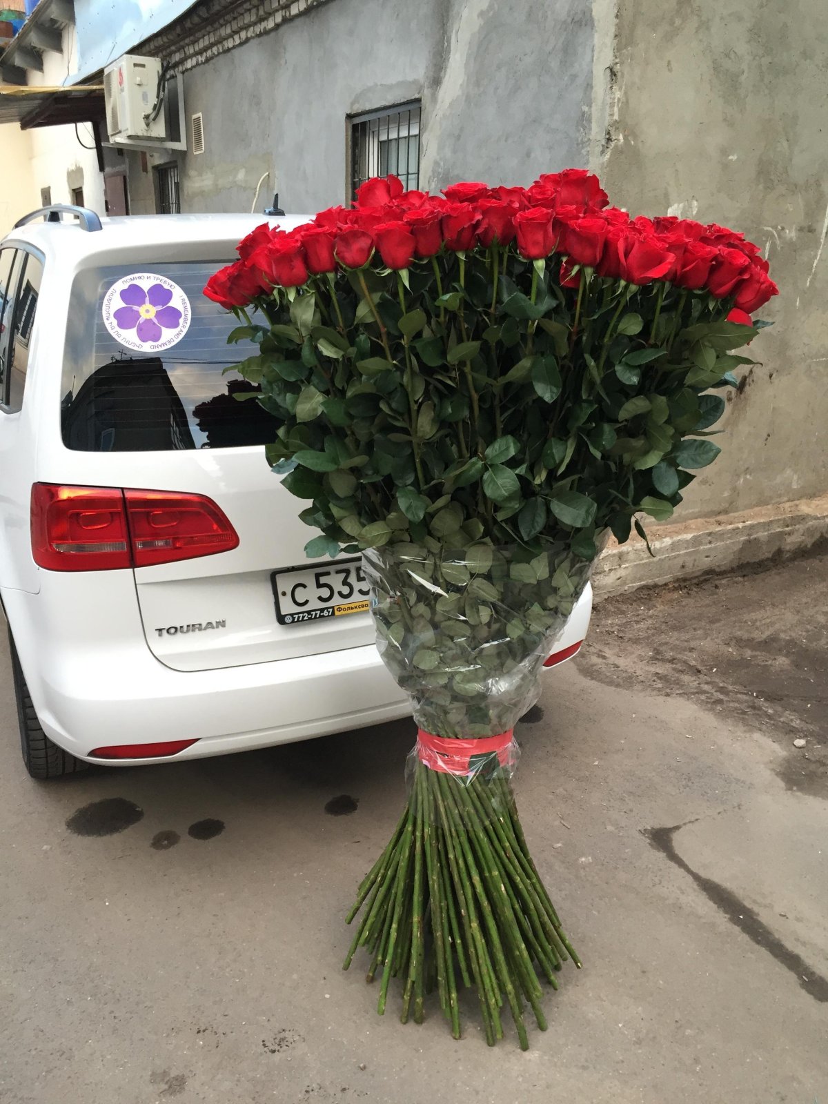 Метровые розы Эквадор. Розы на длинной ножке