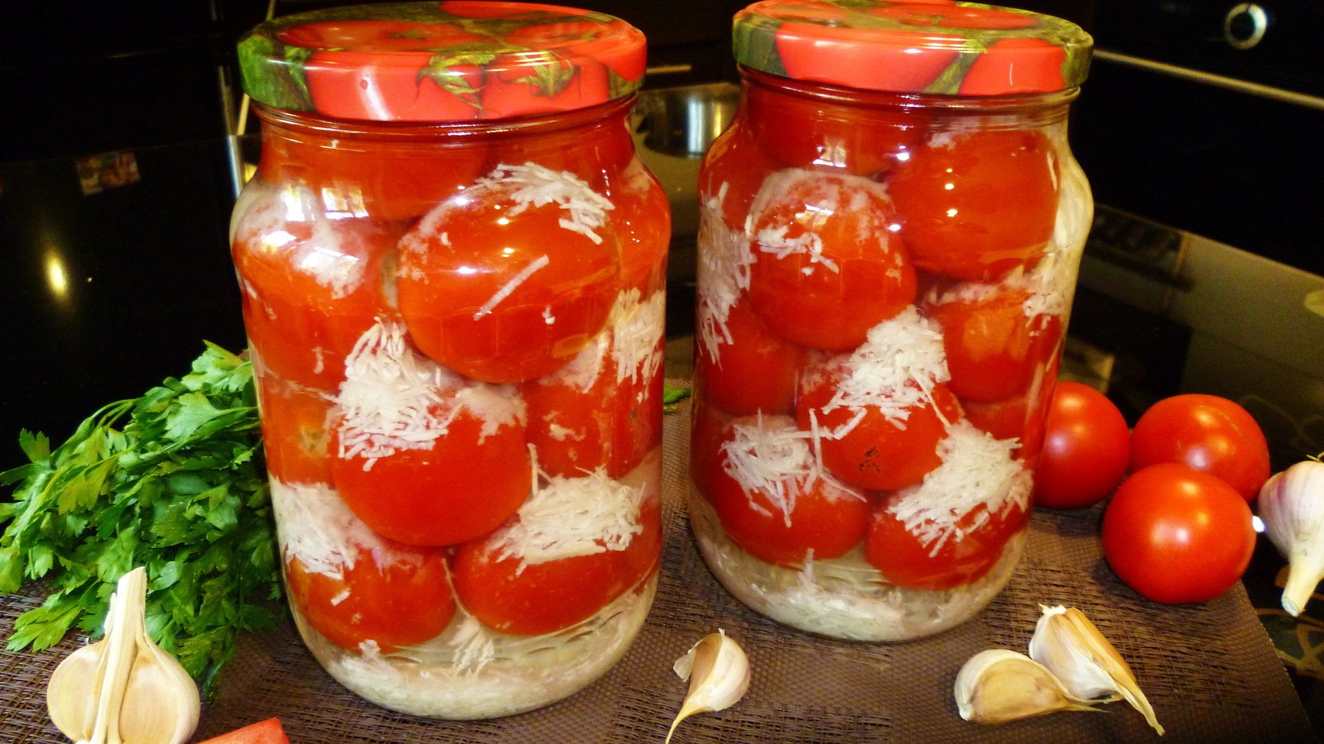 Рецепт маринованных помидор на зиму стерилизация