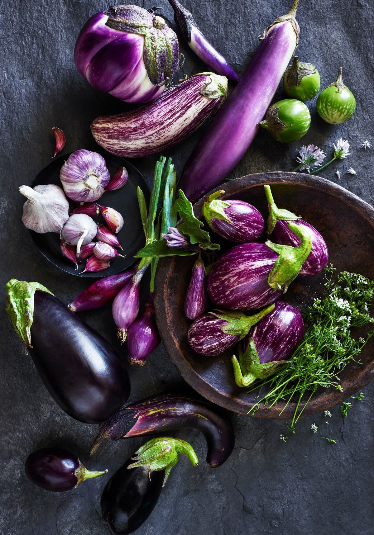 Баклажан. Фиолетовые овощи. Красивый баклажан. Фиолетовый фрукт. Цветные баклажаны